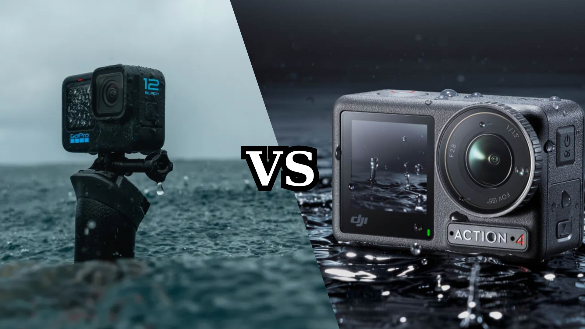 So sánh DJI Osmo Action 4 với GoPro Hero 12